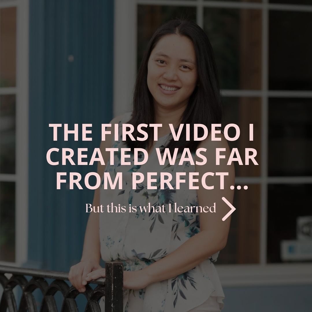 My palms were sweating... I definitely said &ldquo;um&rdquo; and &ldquo;like&rdquo; way too many times. 

This is what I remember about making my first video. I talked about &ldquo;3 Keys to Creating Success&rdquo; and published my first YouTube vide