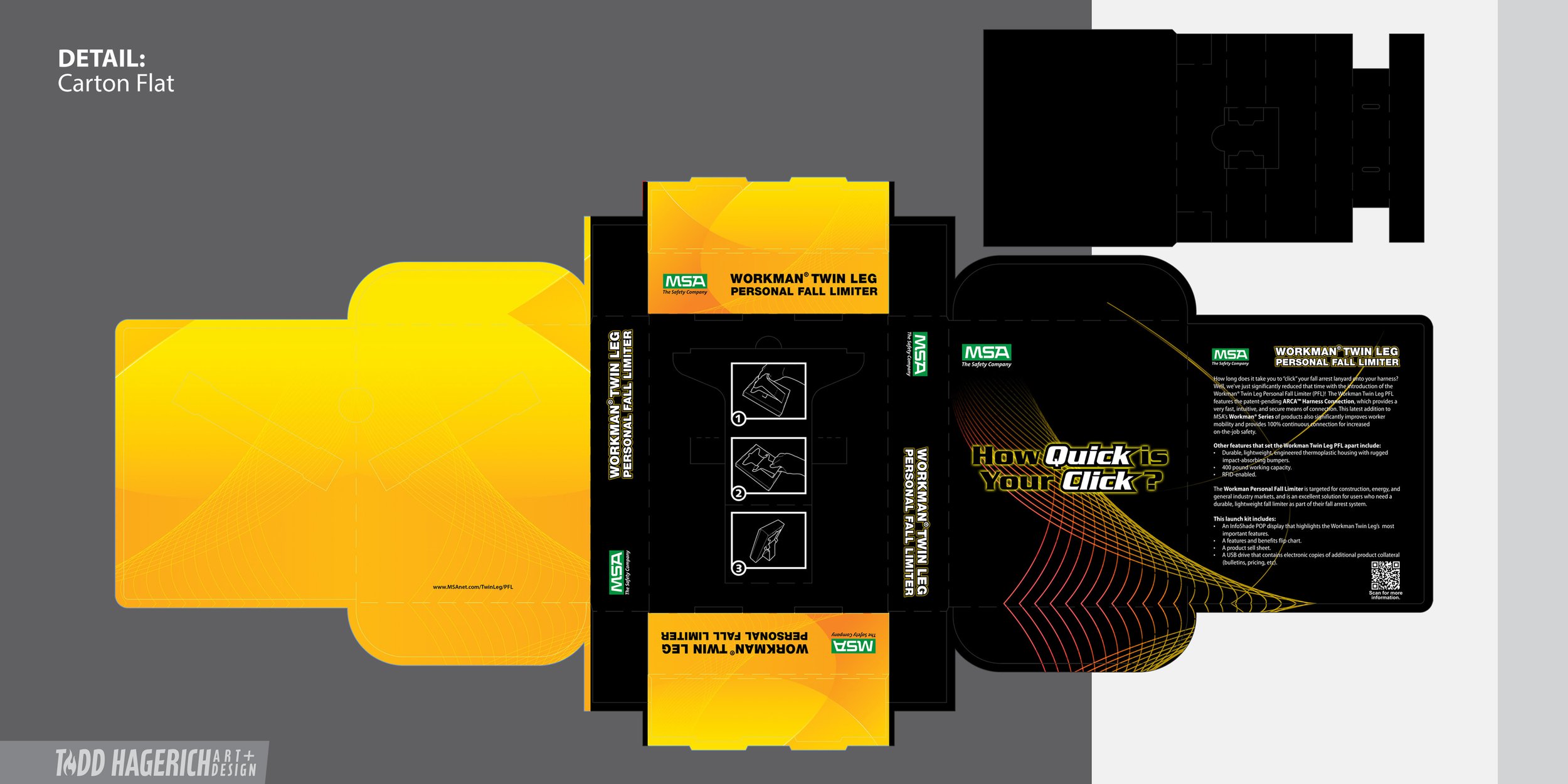 Todd Hagerich | Art + Design / Workman Twin Leg –  Detail Carton Flat