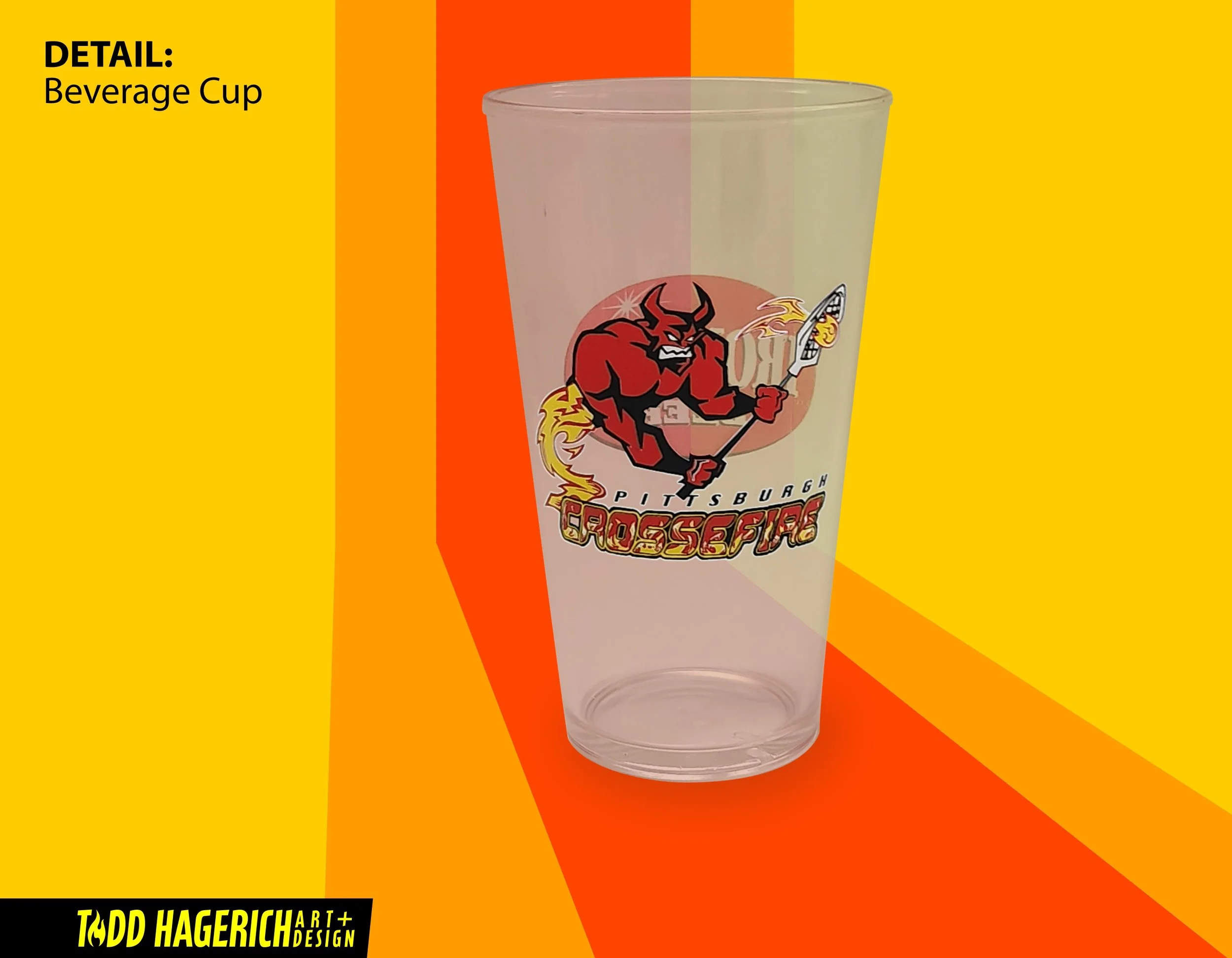 Todd Hagerich | Art + Design / Pittsburgh Crossefire – Beverage Cup