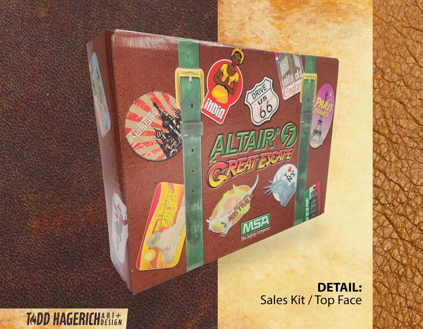 Todd Hagerich | Art & Design / The Great Escape - Top Face