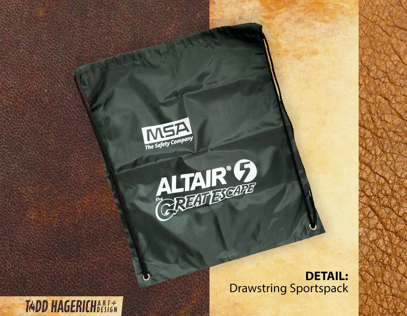 Todd Hagerich | Art & Design / The Great Escape - Drawstring Sportspack
