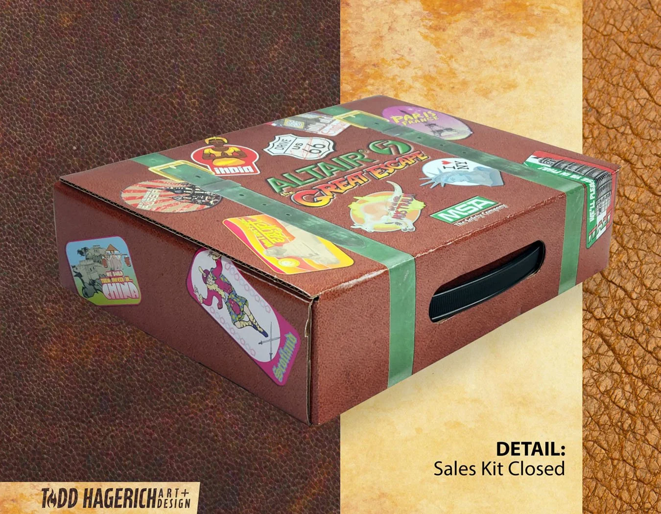 Todd Hagerich | Art & Design / The Great Escape - Sales Kit Closed