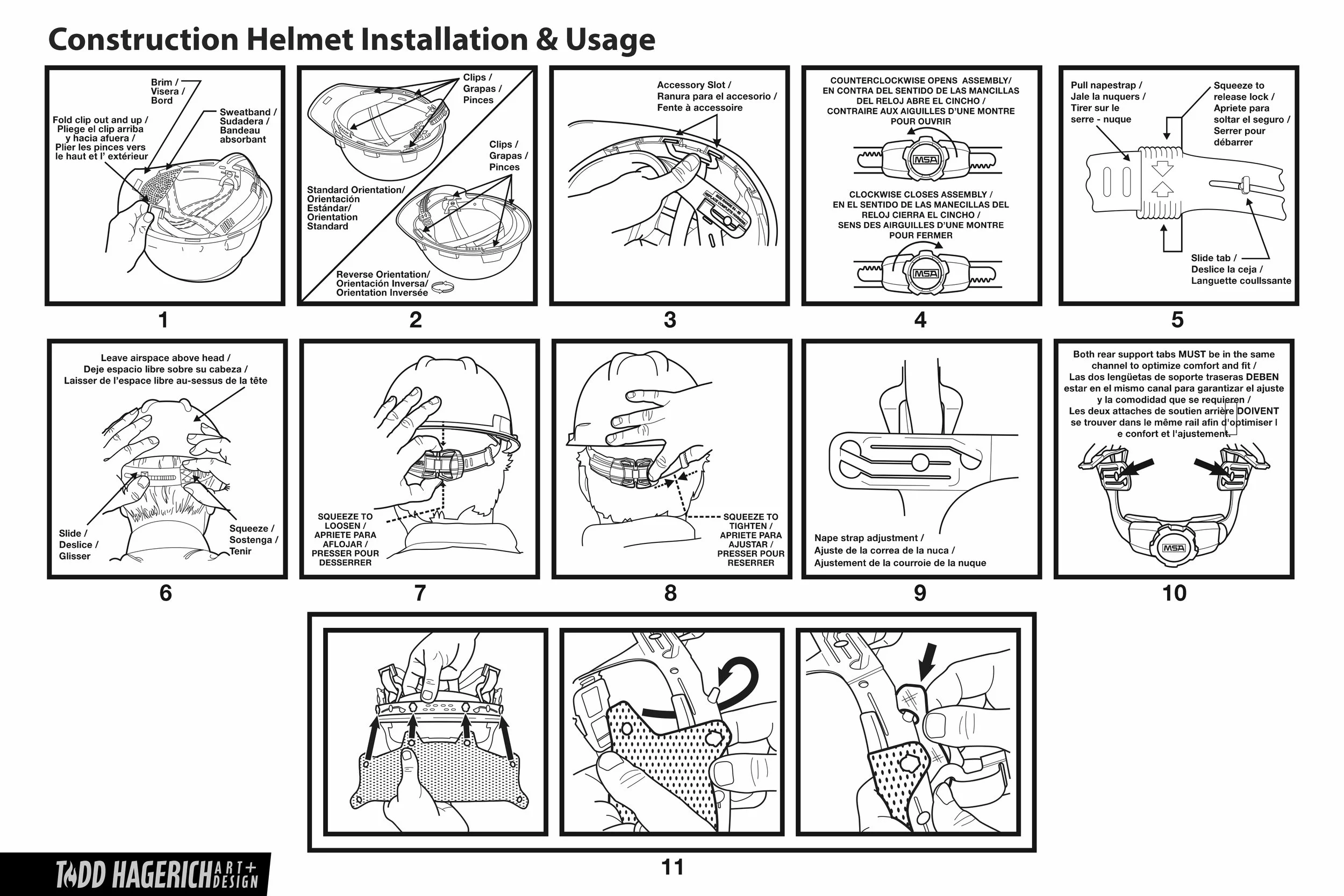 Todd Hagerich | Art + Design / Technical Illustration – Construction Helmet