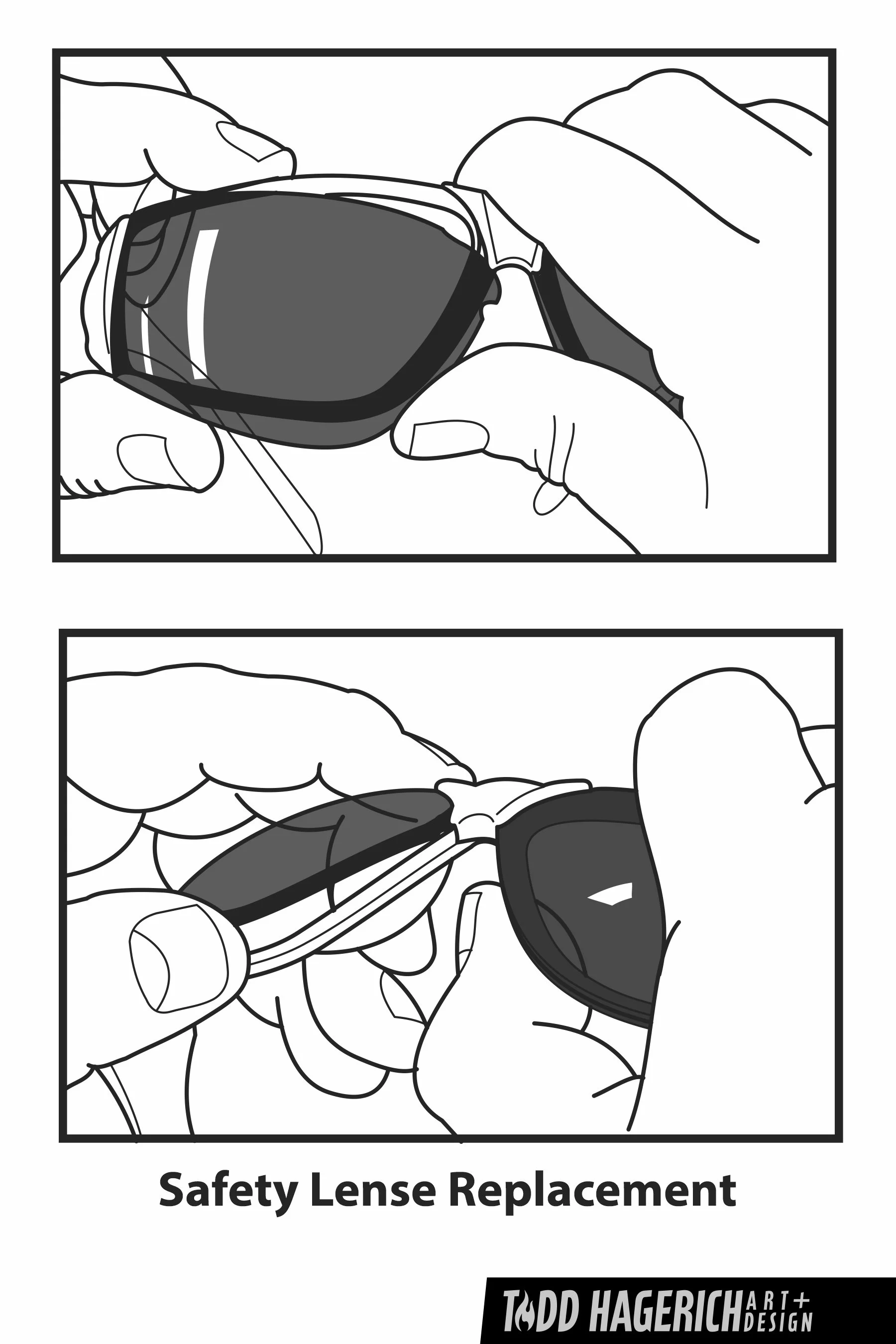 Todd Hagerich | Art + Design / Technical Illustration – Eyewear Replacement
