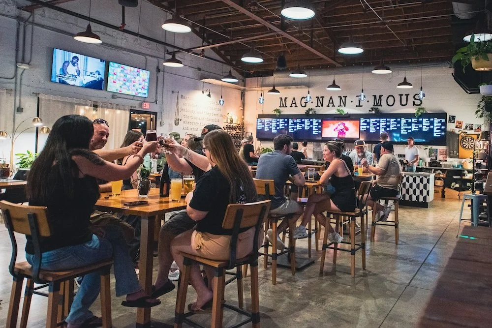 Magnanimous Brewery taproom event photography Tampa, Florida