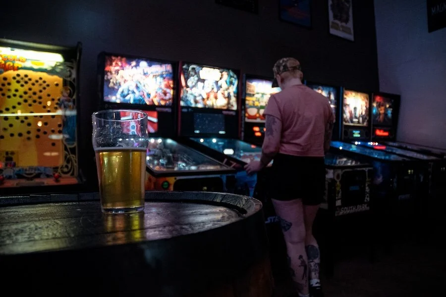 Magnanimous Brewing classic arcade games photography Tampa, Florida