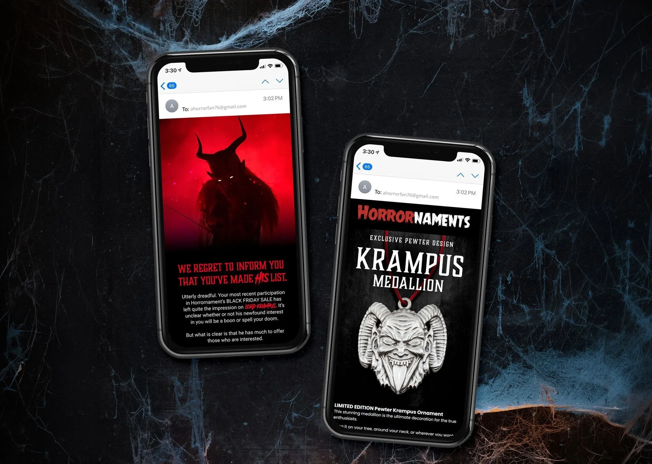 Horrornaments Seasonal Campaigns