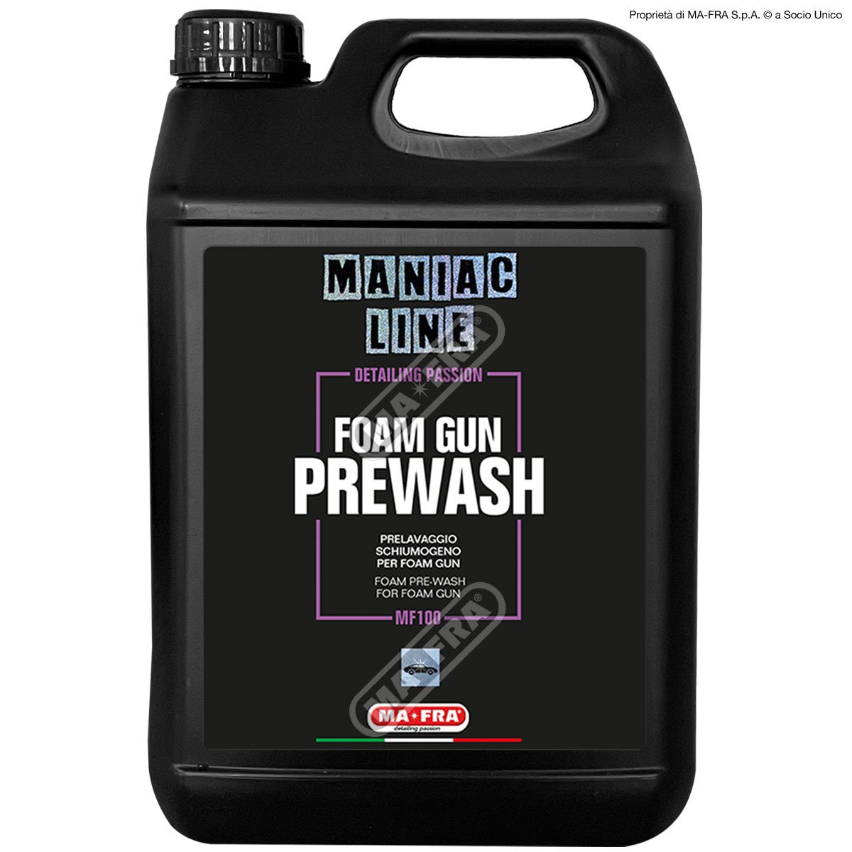 foam gun pre wash maniac line