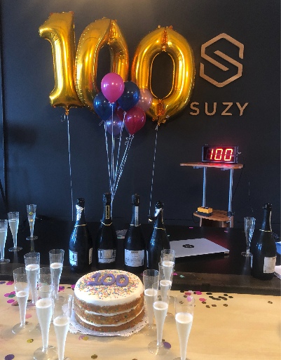 Thoughts On Suzy Reaching Customer #100 :)