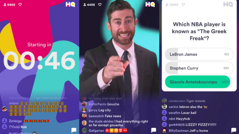 HQ Trivia — The New Way TV Will Be Experienced (Twice a day 5 minutes at a time)