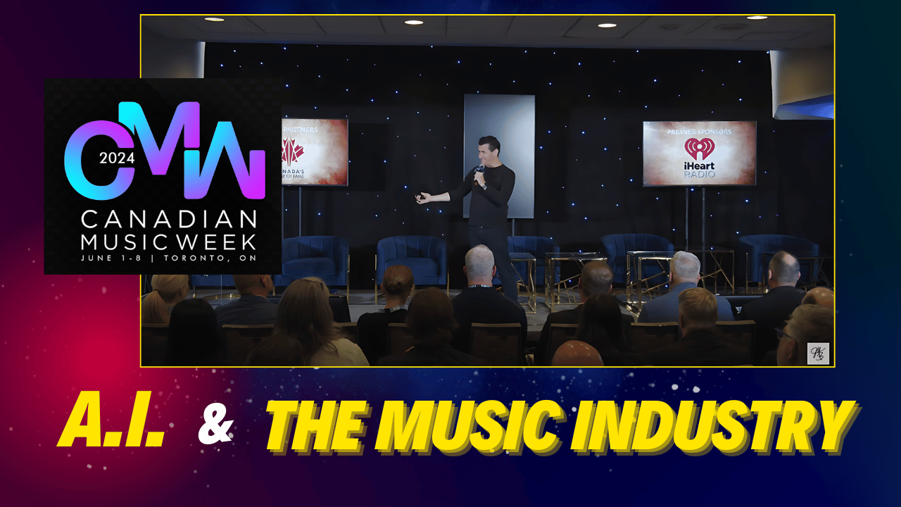 The AI Revolution: Key Insights from Matt Britton's Keynote at the Canadian Music Conference 2024
