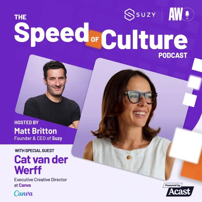 Unleashing the Power of Design: A Deep Dive with Canva's Cat van der Werff on The Speed of Culture Podcast