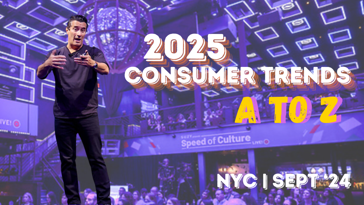 The 2025 Consumer A to Z | Speed Of Culture Live! event
