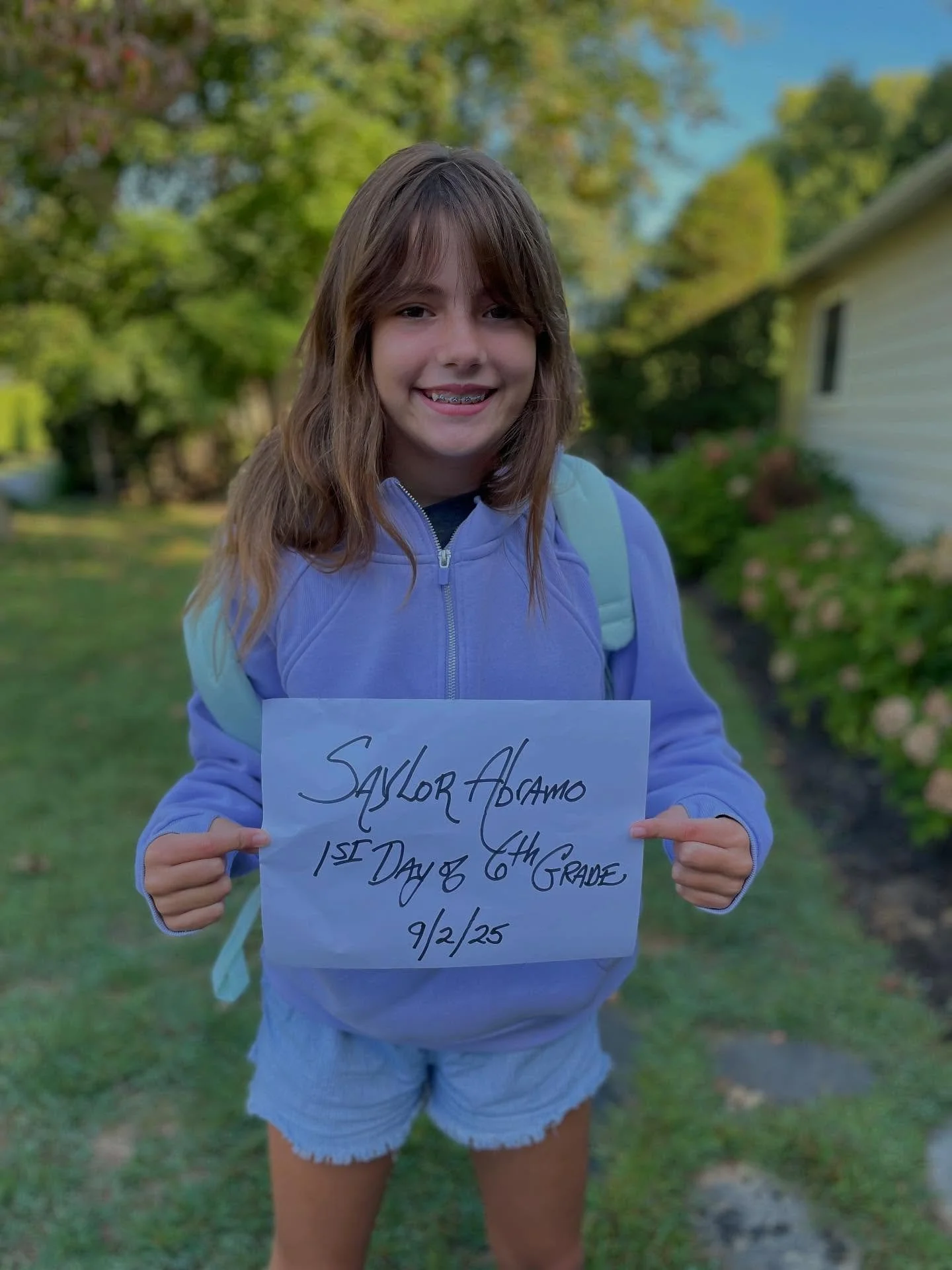 And just like that, back to school!

6th grade 🥹

#saylor1031