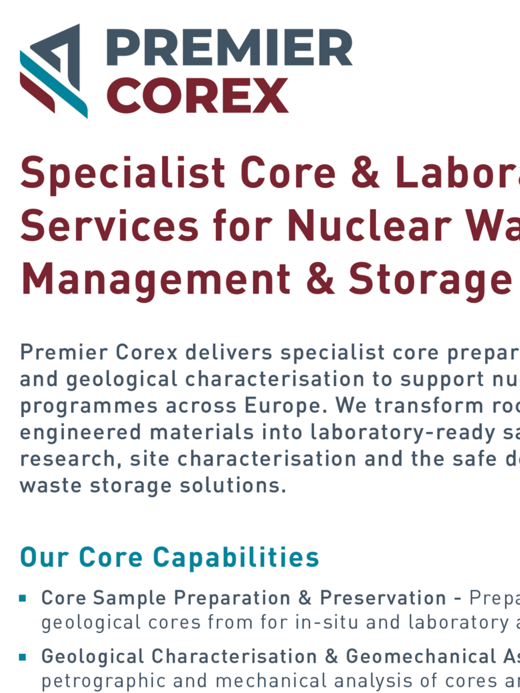 Nuclear Waste Storage
