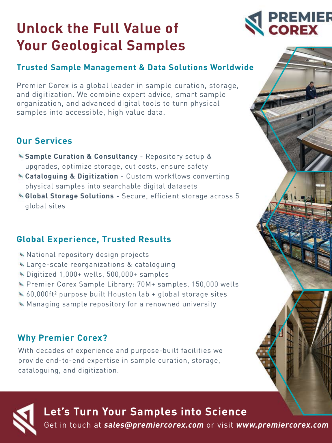 Sample Curation Capabilities 