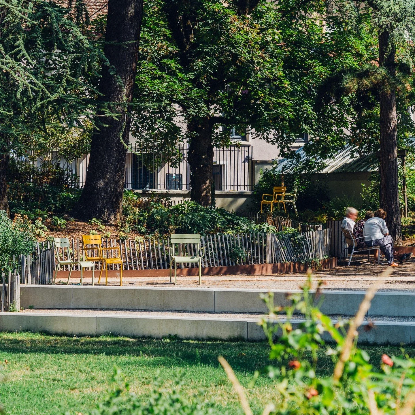 Square de la Roseraie - Villeurbanne (69) - #d&eacute;tail #paysagisteconcepteur #villeurbanne #roseraie