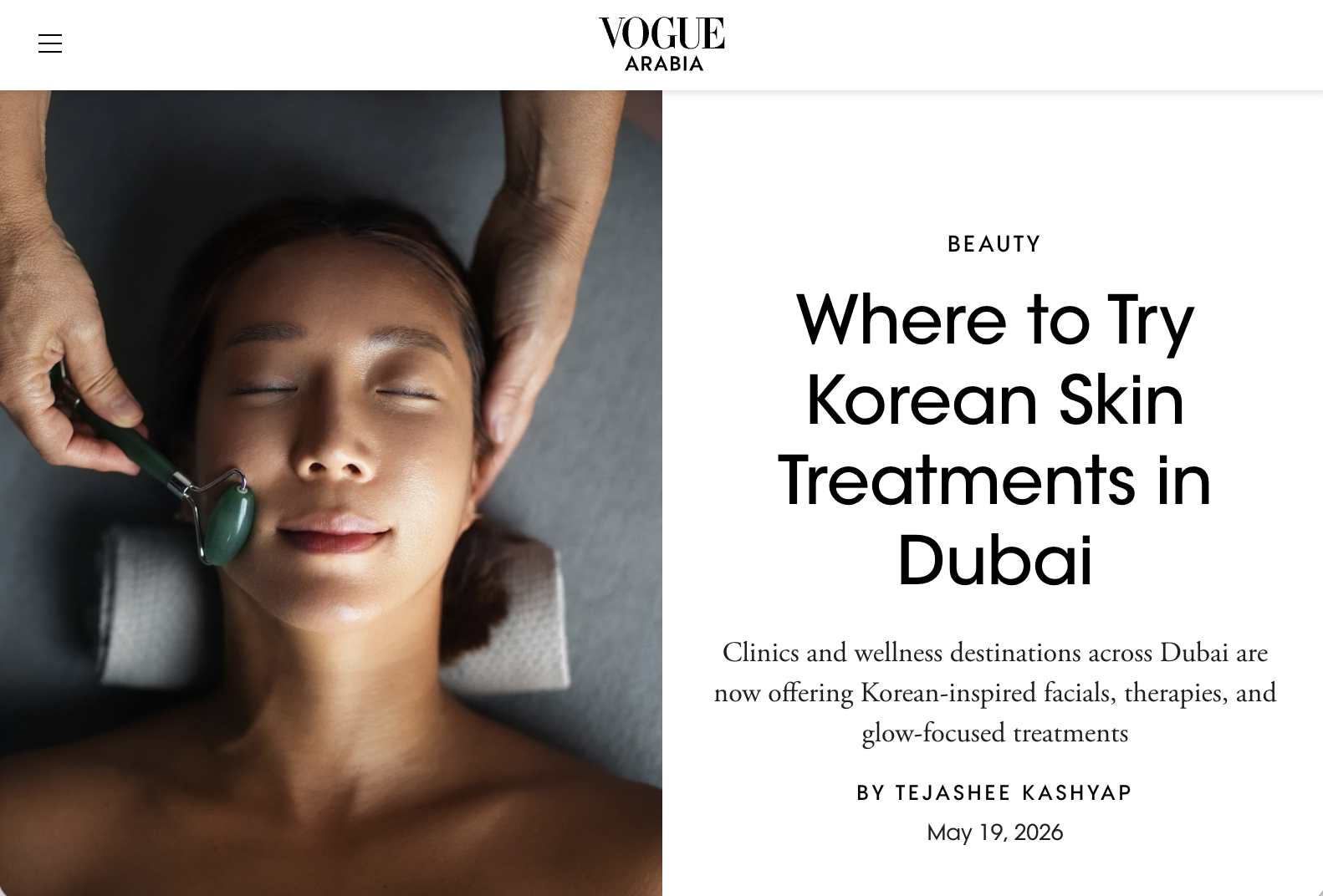 Vogue Arabia Article