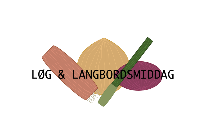 Langbordsmiddag med løget i fokus