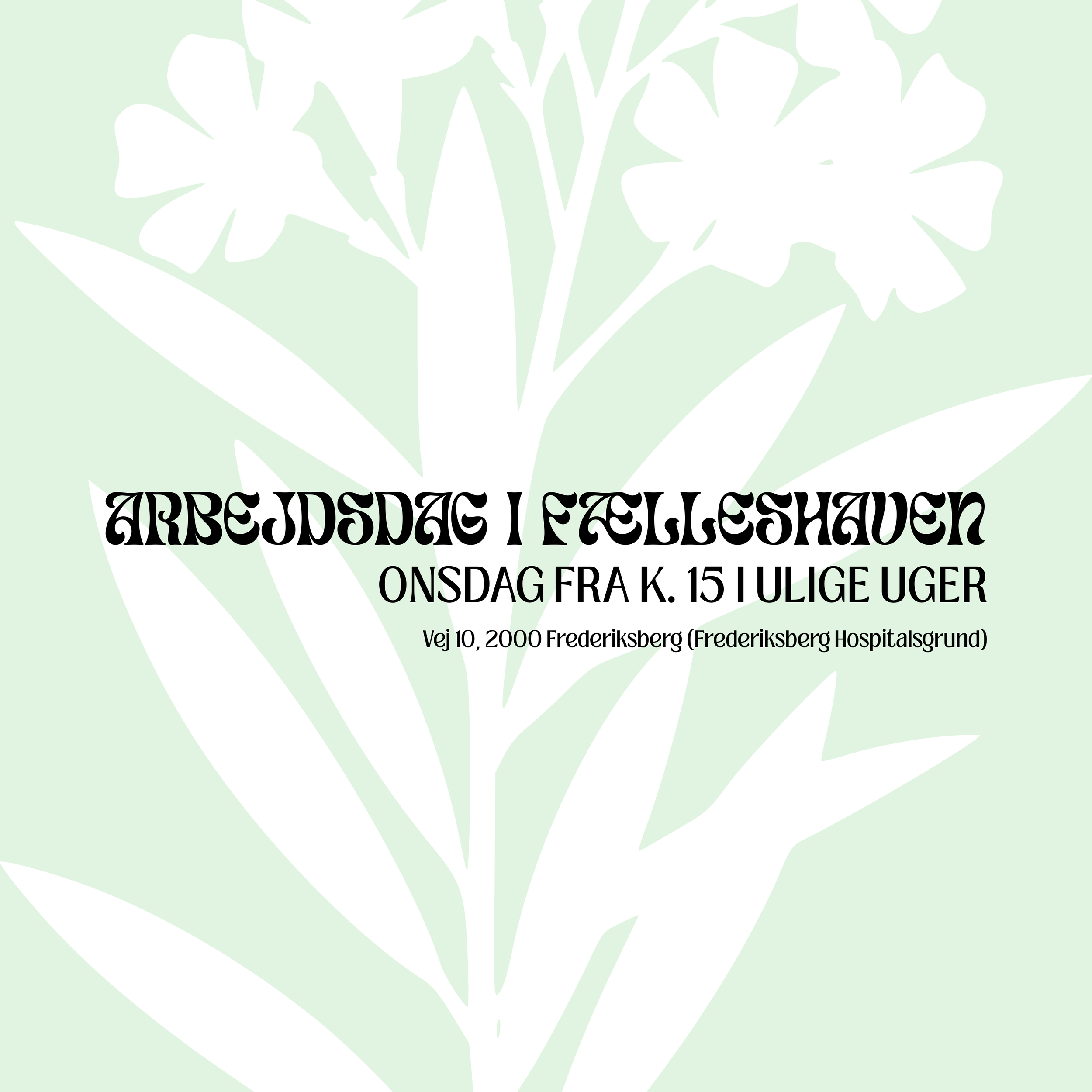 Onsdags-arbejdsdag i Frederiksberg Fælleshave: Tjære på Orangeriet