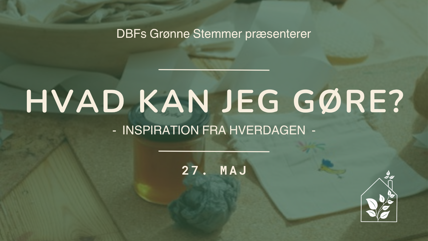Grønne Stemmer - Hvad kan jeg gøre?