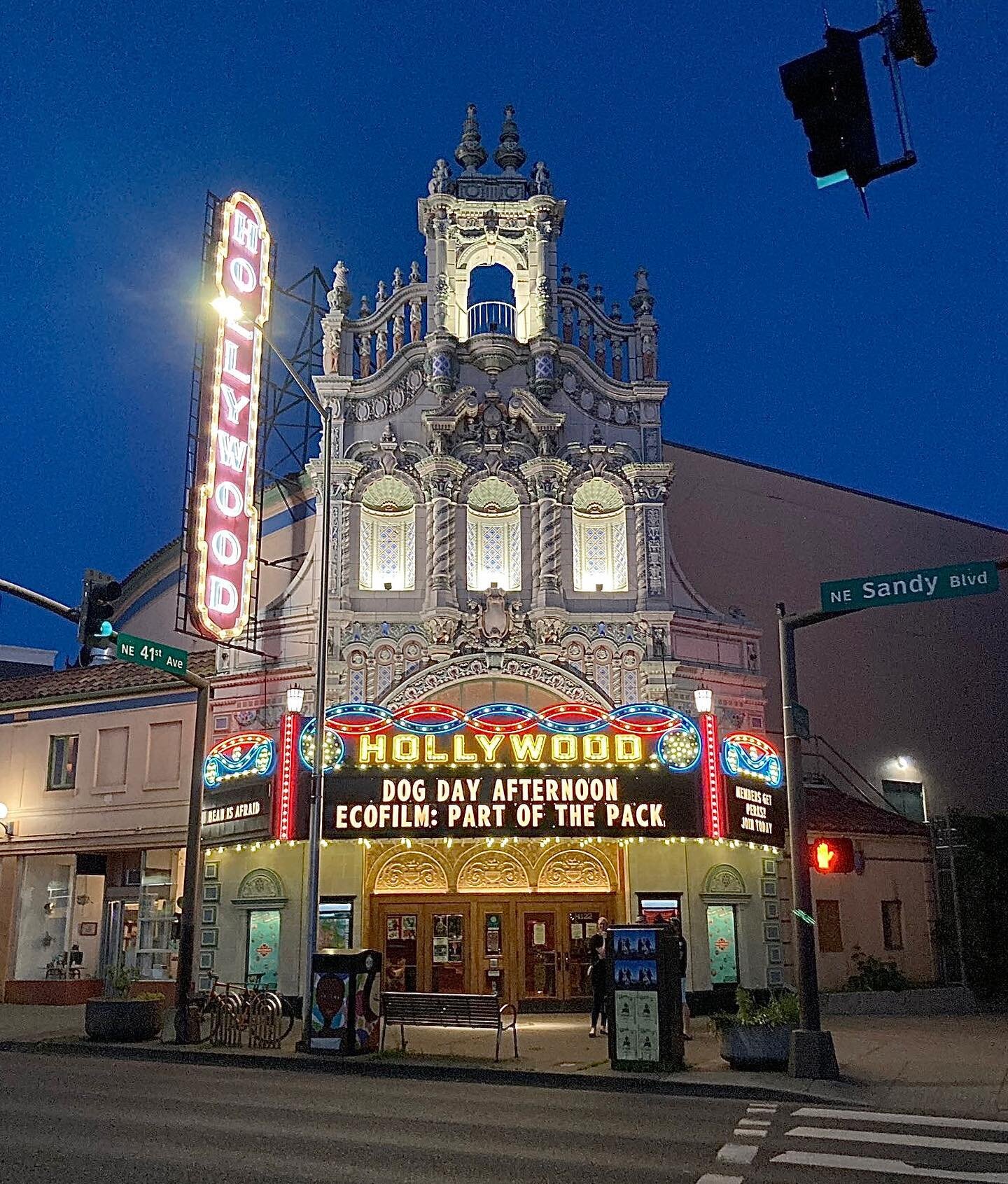 Our film PART OF THE PACK is making its Portland debut tonight at the @portlandecofilmfest !!! At the famous HOLLYWOOD theatre!! 🙌🙌🙌. Thank you for showing our film and we&rsquo;re so proud to have our name in lights for this festival ❤️. #portlan
