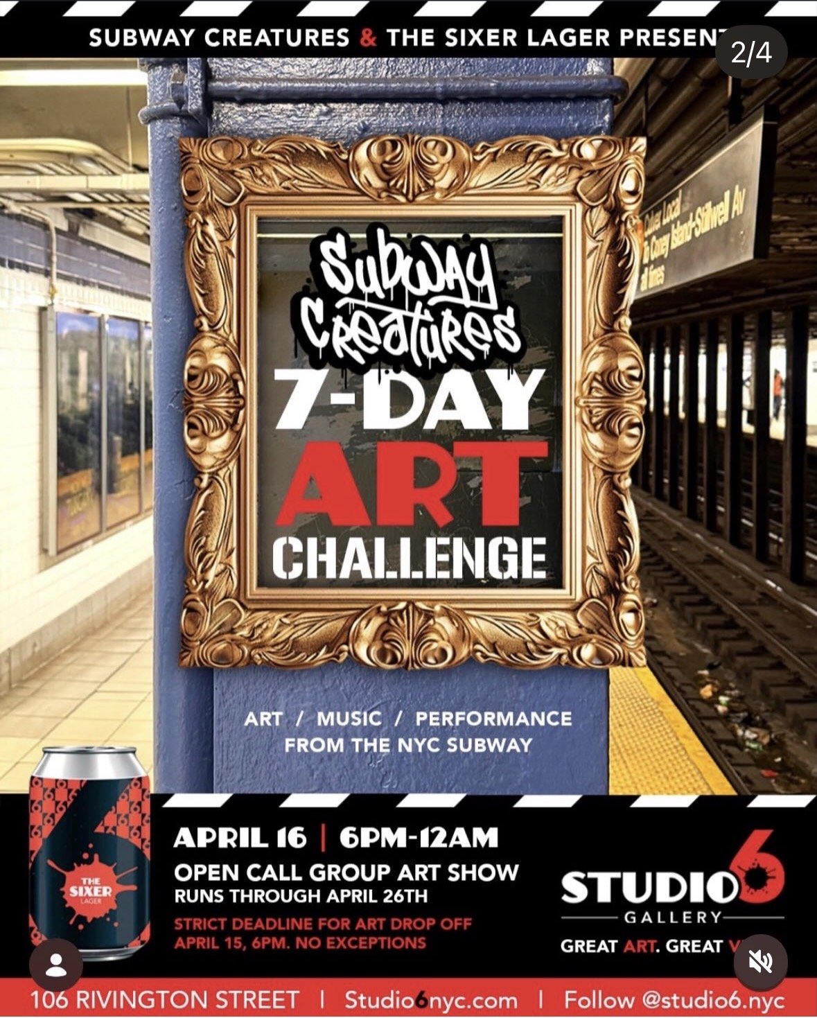 Subway Takes Art Show 