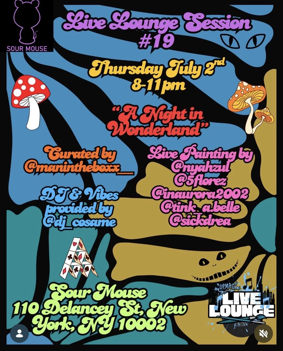 Live Lounge with UP Mag at Sour Mouse 