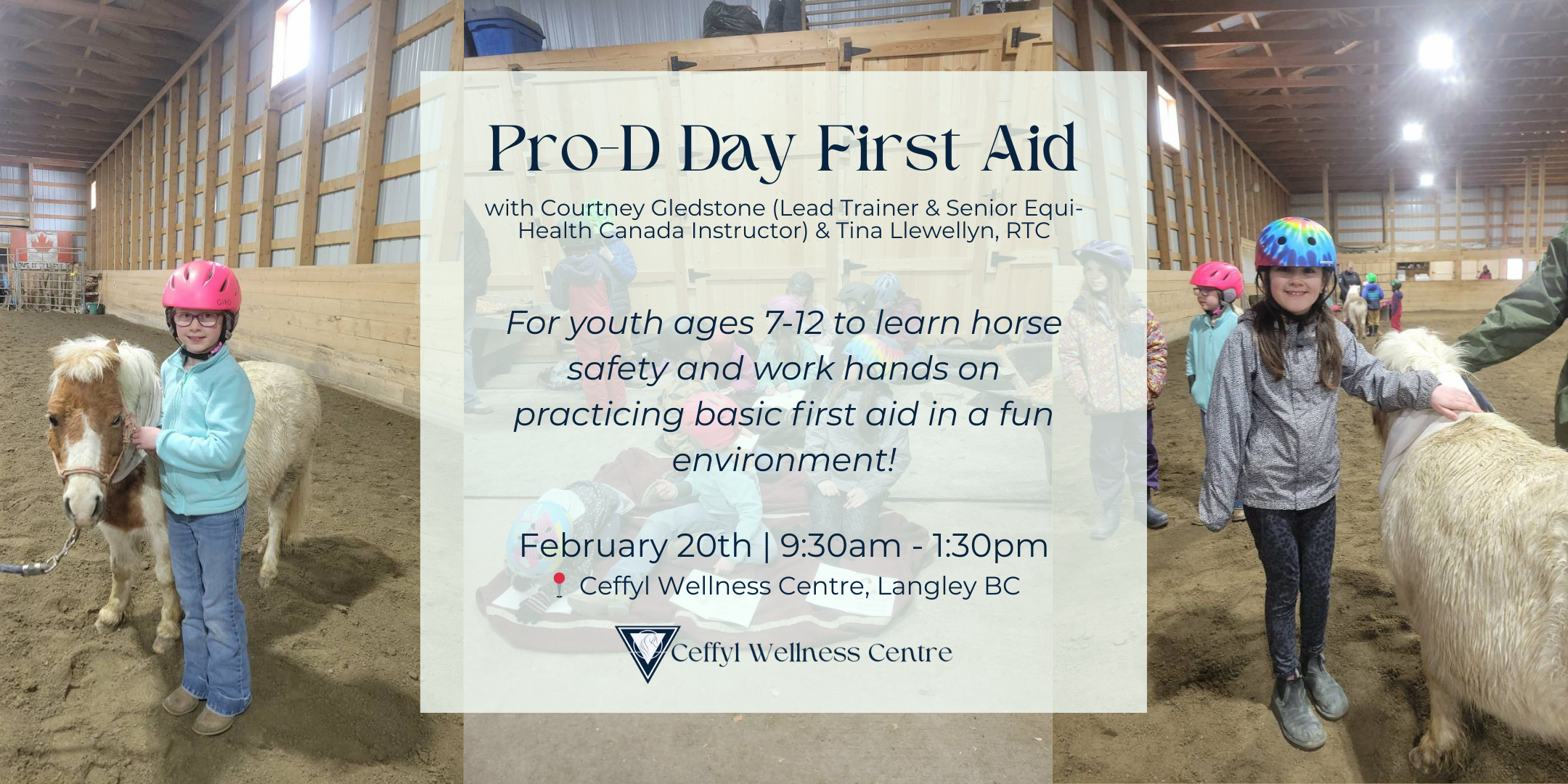 Pro-D Day Equine First Aid (Ages 7-12)