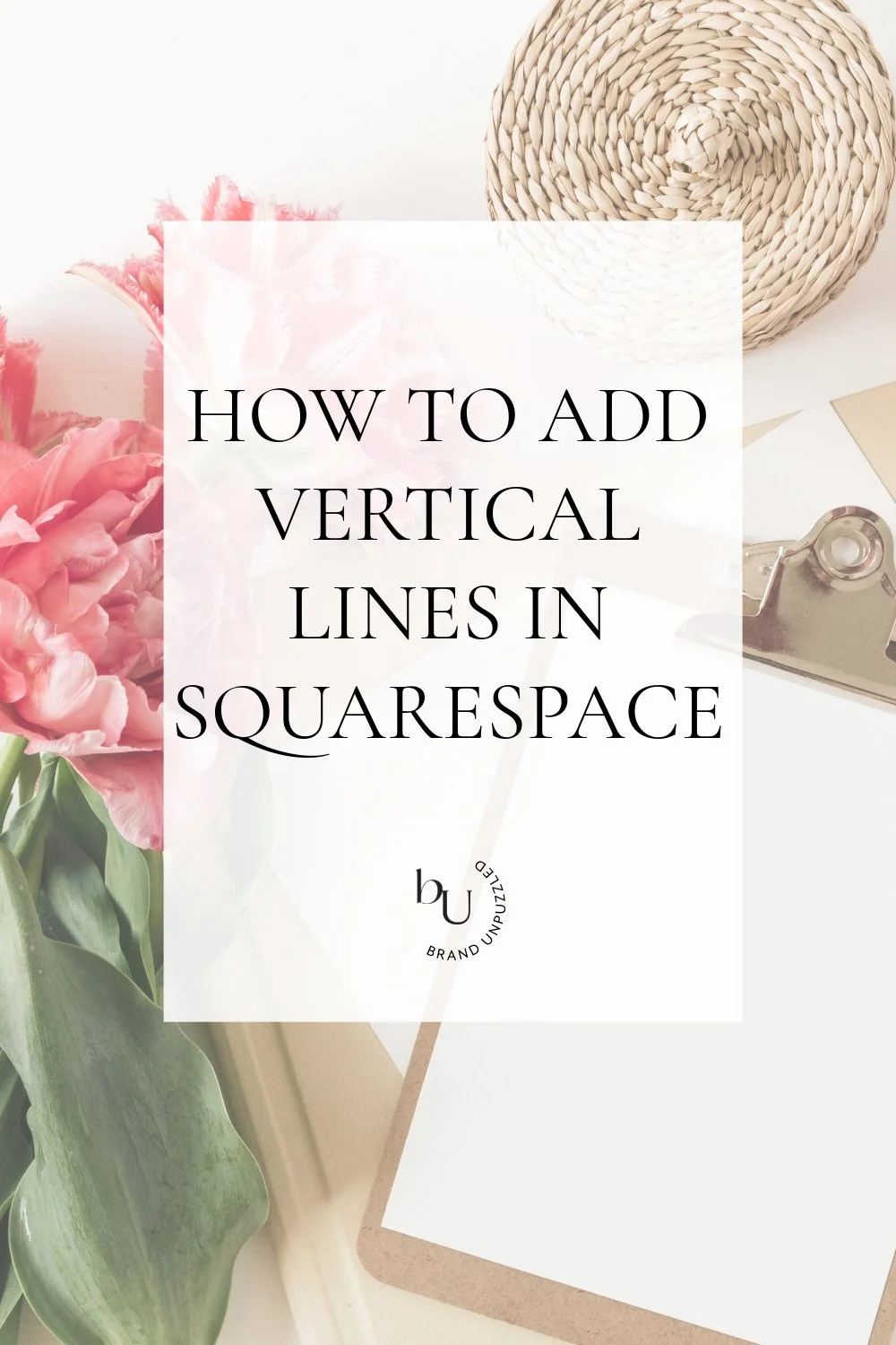 How to add a vertical line Squarespace 7.0 &amp; 7.1