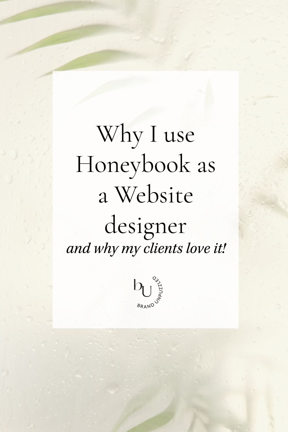 HoneyBook Isn't a Website Builder. Here's What It Is (and Why I Use It)