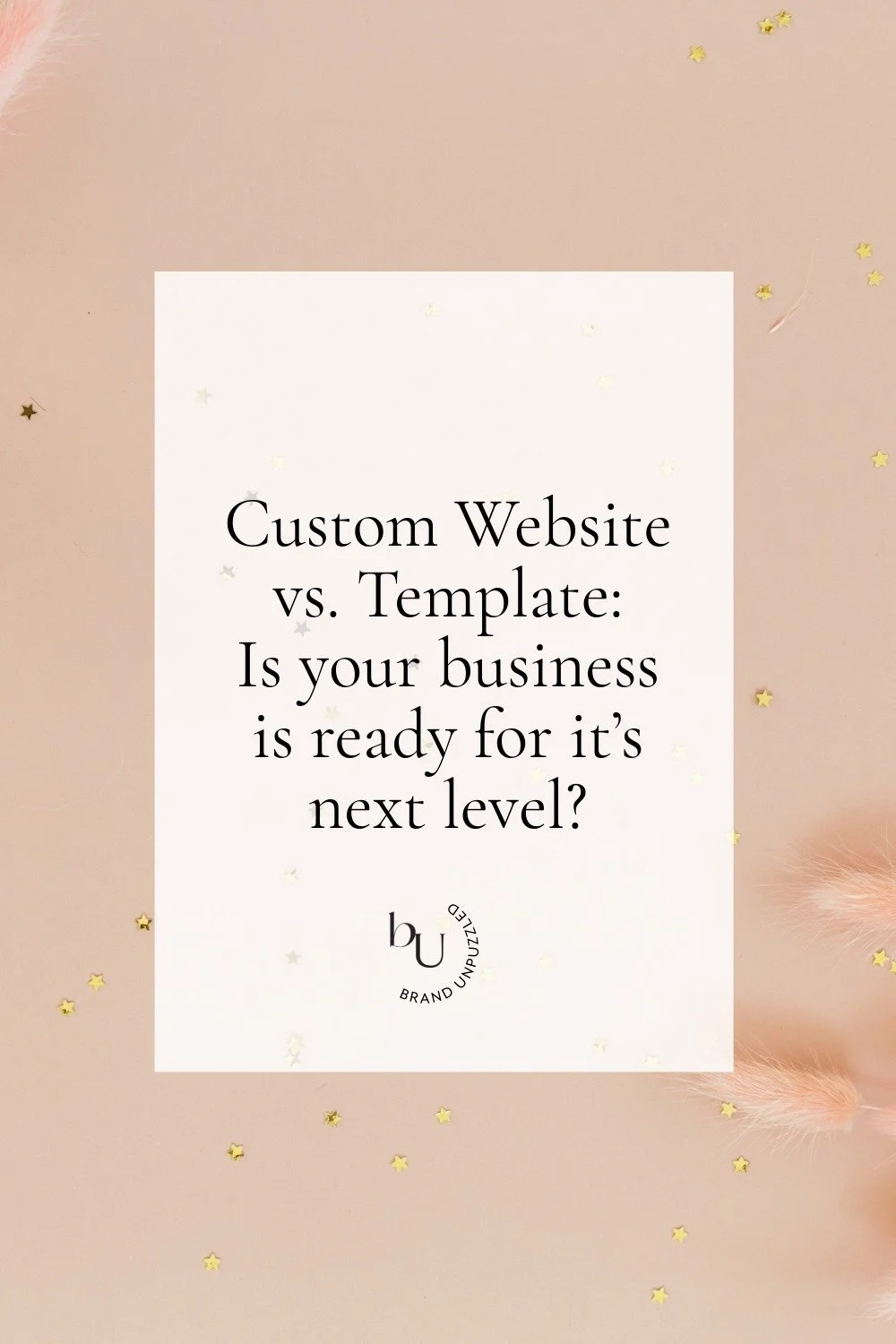 Custom Website vs. Template: Is your business ready for it’s next level?