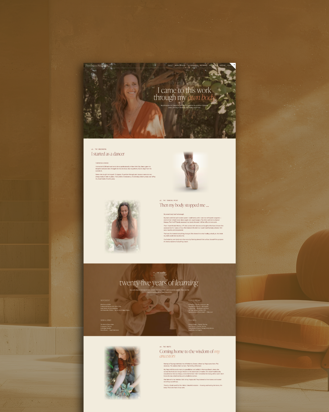Barbara Stamis: Somatic Bodywork and Breath work Practitioner