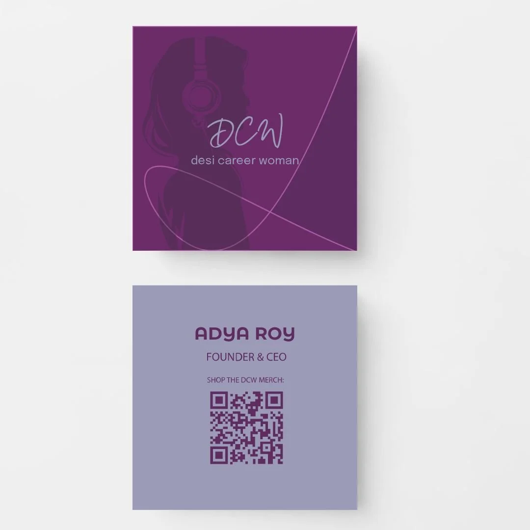 Ecomm business card design desi career woman.jpg