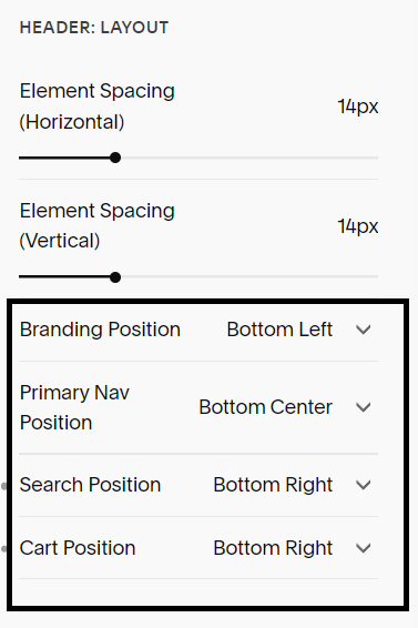 How to make the header transparent in Squarespace-make header transparent in Squarespace 7.0 by selecting bottom in header layout for Brine Family templates