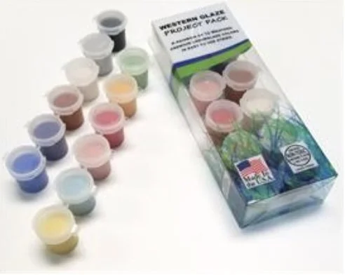 Western Project Pack - 12 Underglaze Sample Pack