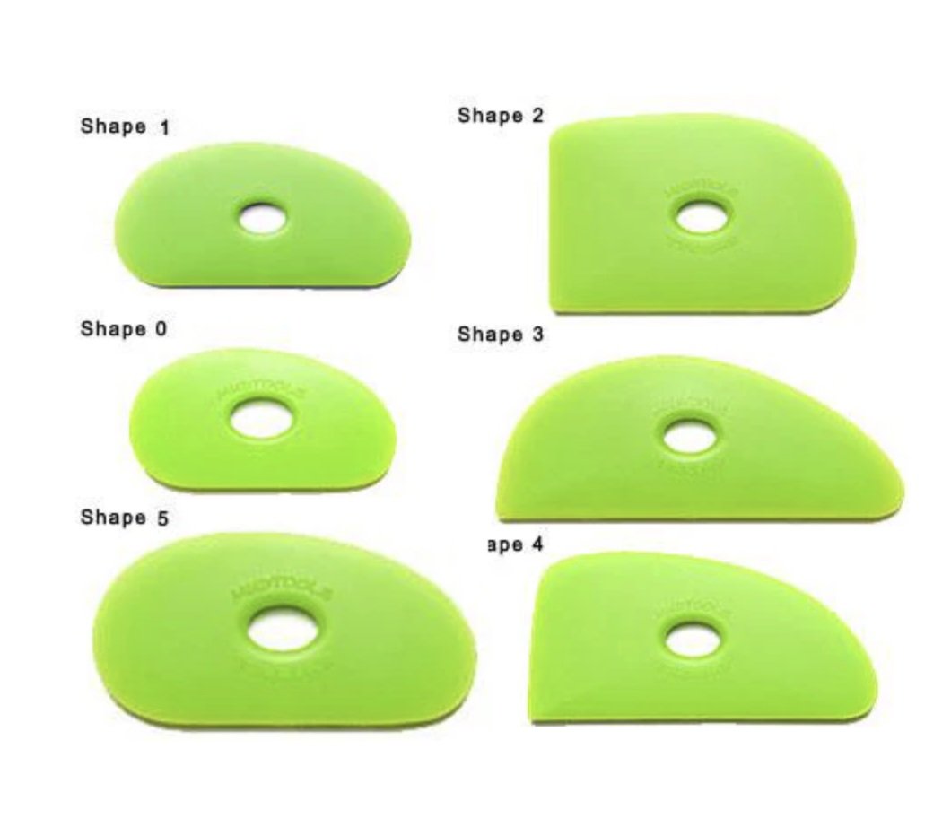 Mudtools Polymer Rib -Green Medium Firm