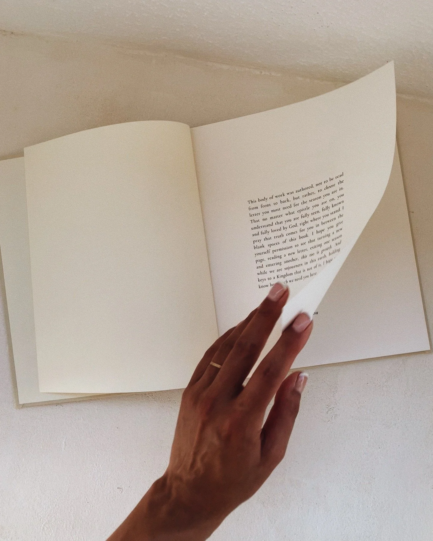 Perhaps faith can be born in the quiet courage that comes from turning a page; daring to choose another book.

Trusting that there is more to this story, your story, ours.

And if faith is the cost to please our Lord, then may we be wrapped in it lik