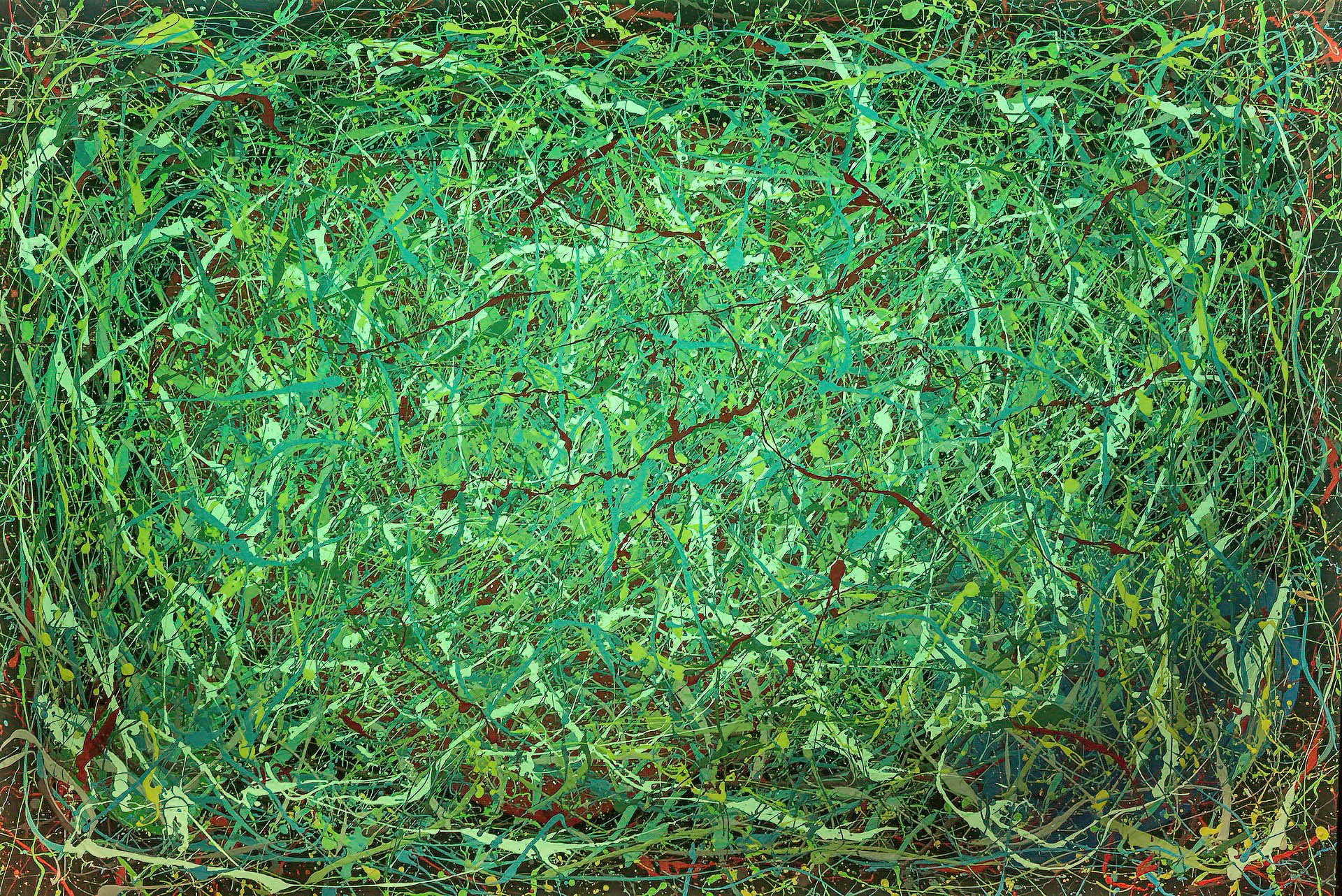 Neural Universe II: An active painting by Manolis Stratakis