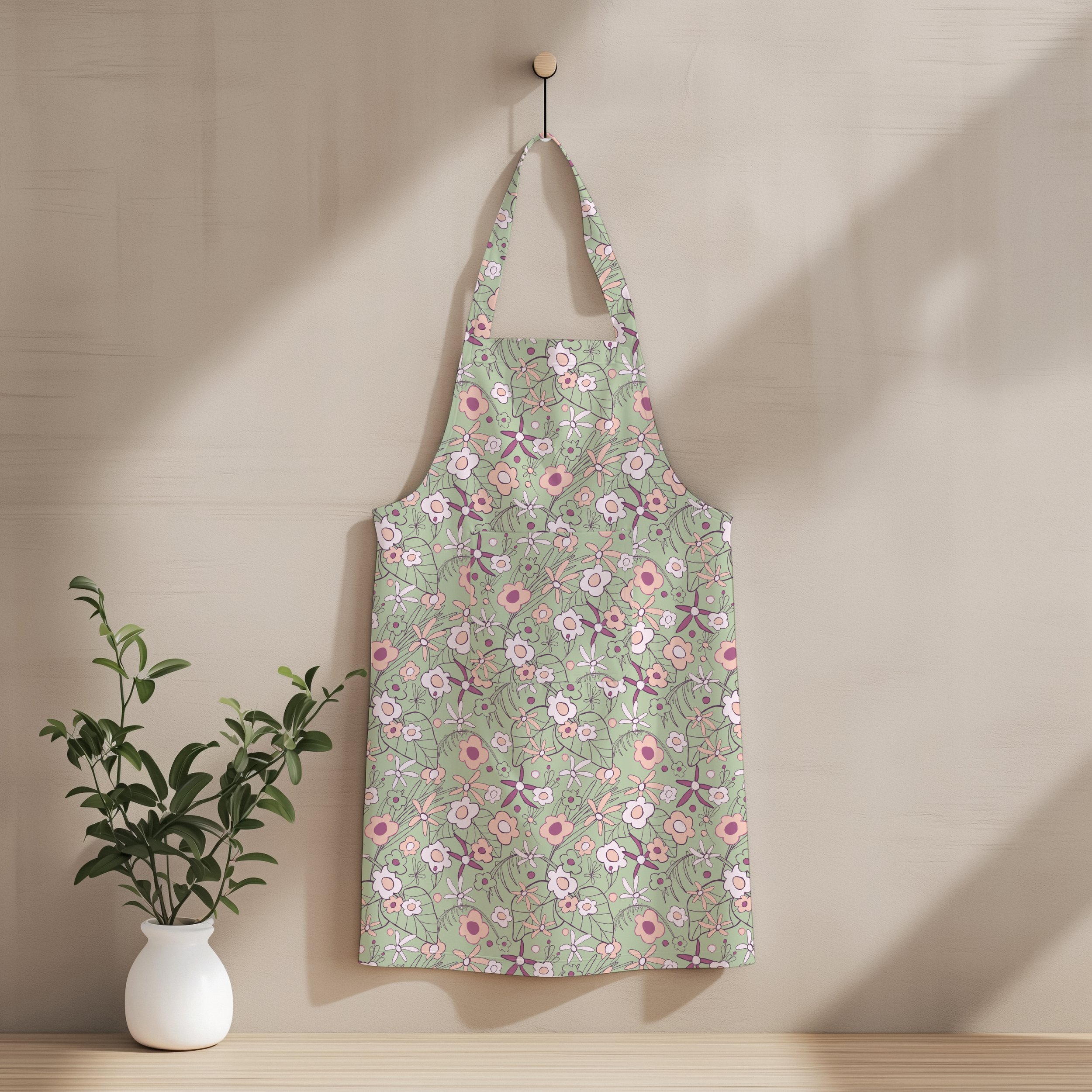 CeladonPeach-FloralFerns-MockApron.jpg