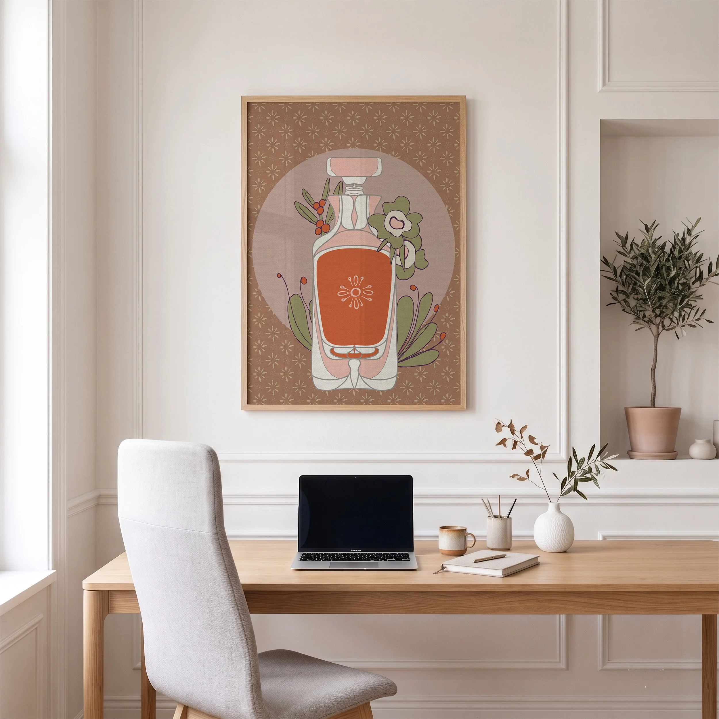 TaupeOrange-MockPosterFrame.jpg