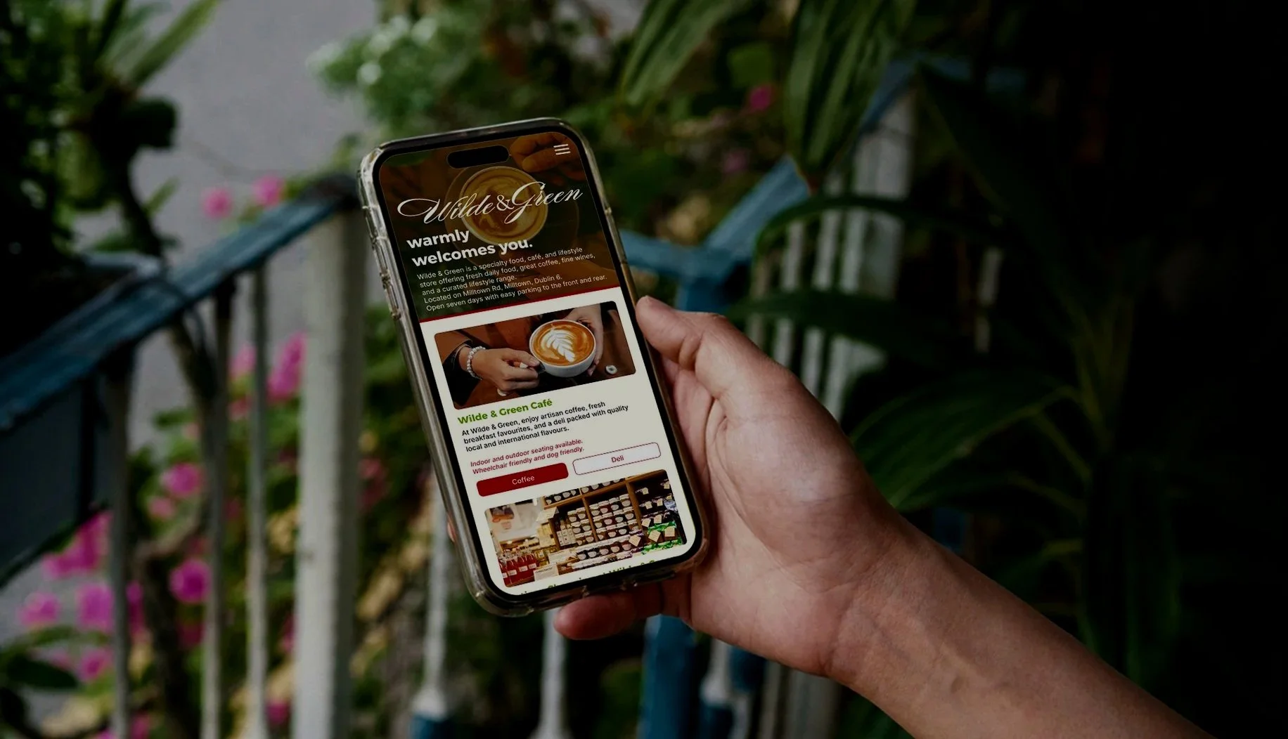 UX Design Project - Wilde & Green