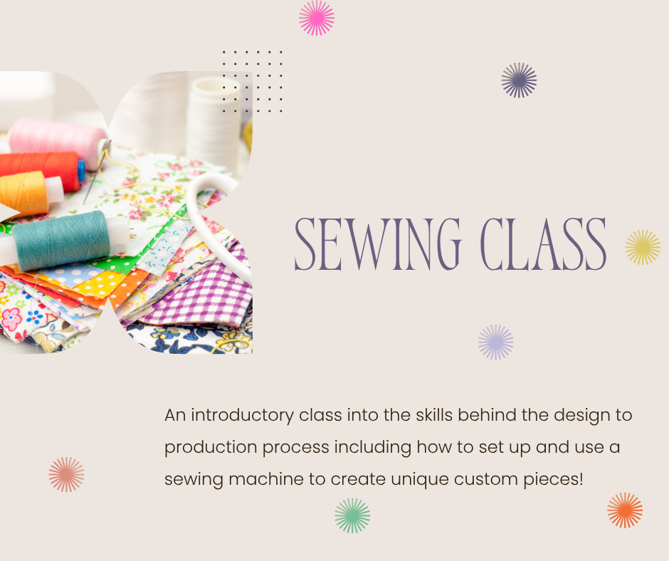 Thursday Beginner Sewing Class 4:45-5:30pm