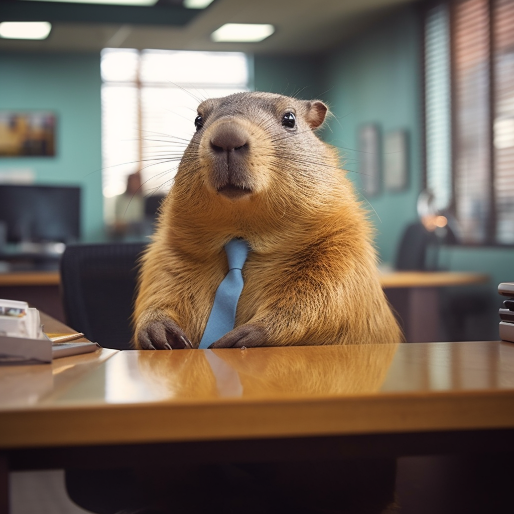 HorussTv_a_capibara_in_an_office_6d63f233-b91f-4f0f-9285-957ecda1010f.png
