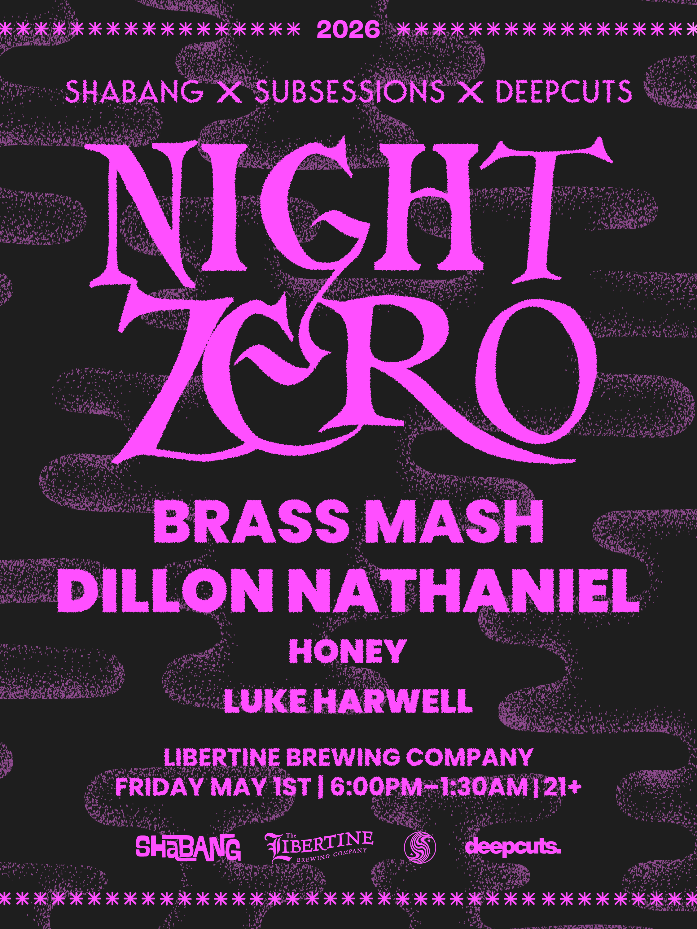 Night Zero Pre-Party Social Graphic