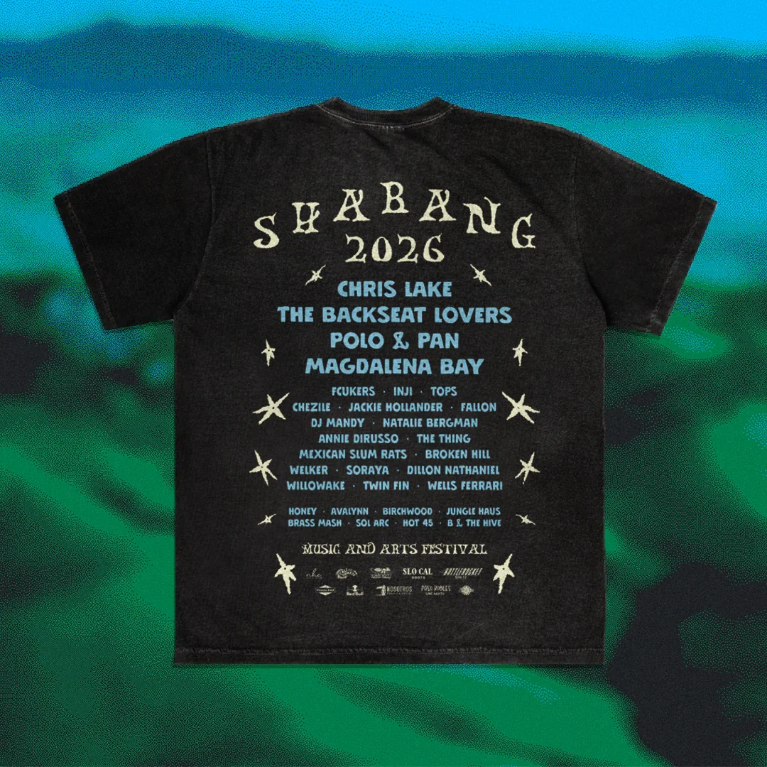 Shabang 2026 Line Up Tee