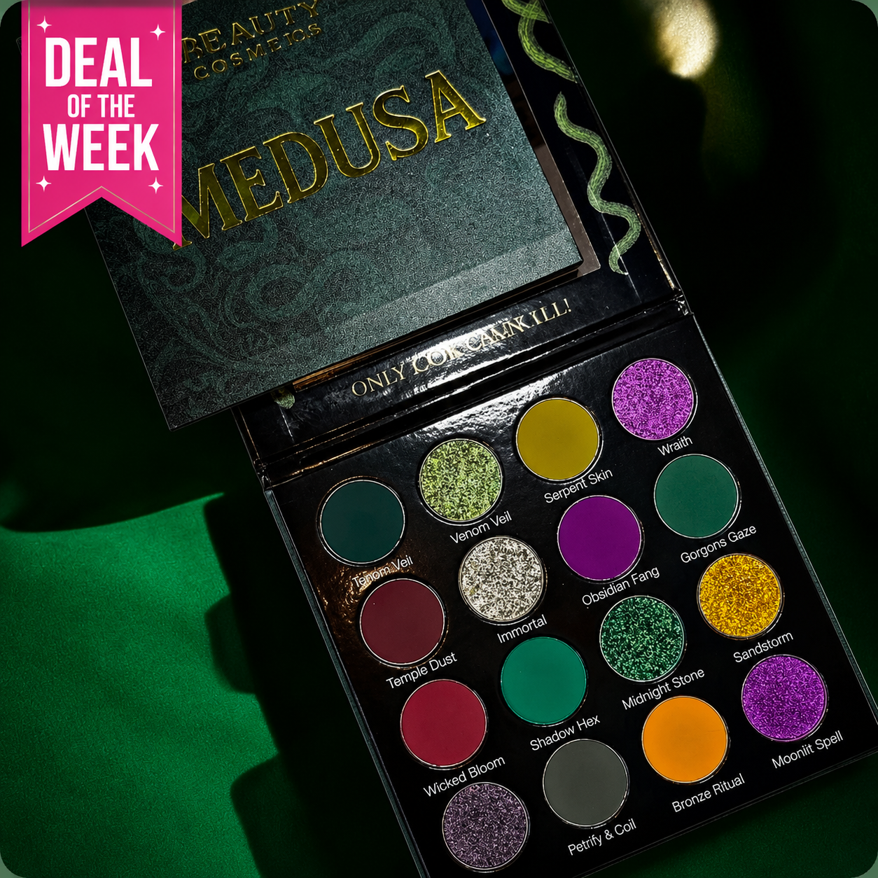 Medusa Eyeshadow palette-DEAL OF THE WEEK