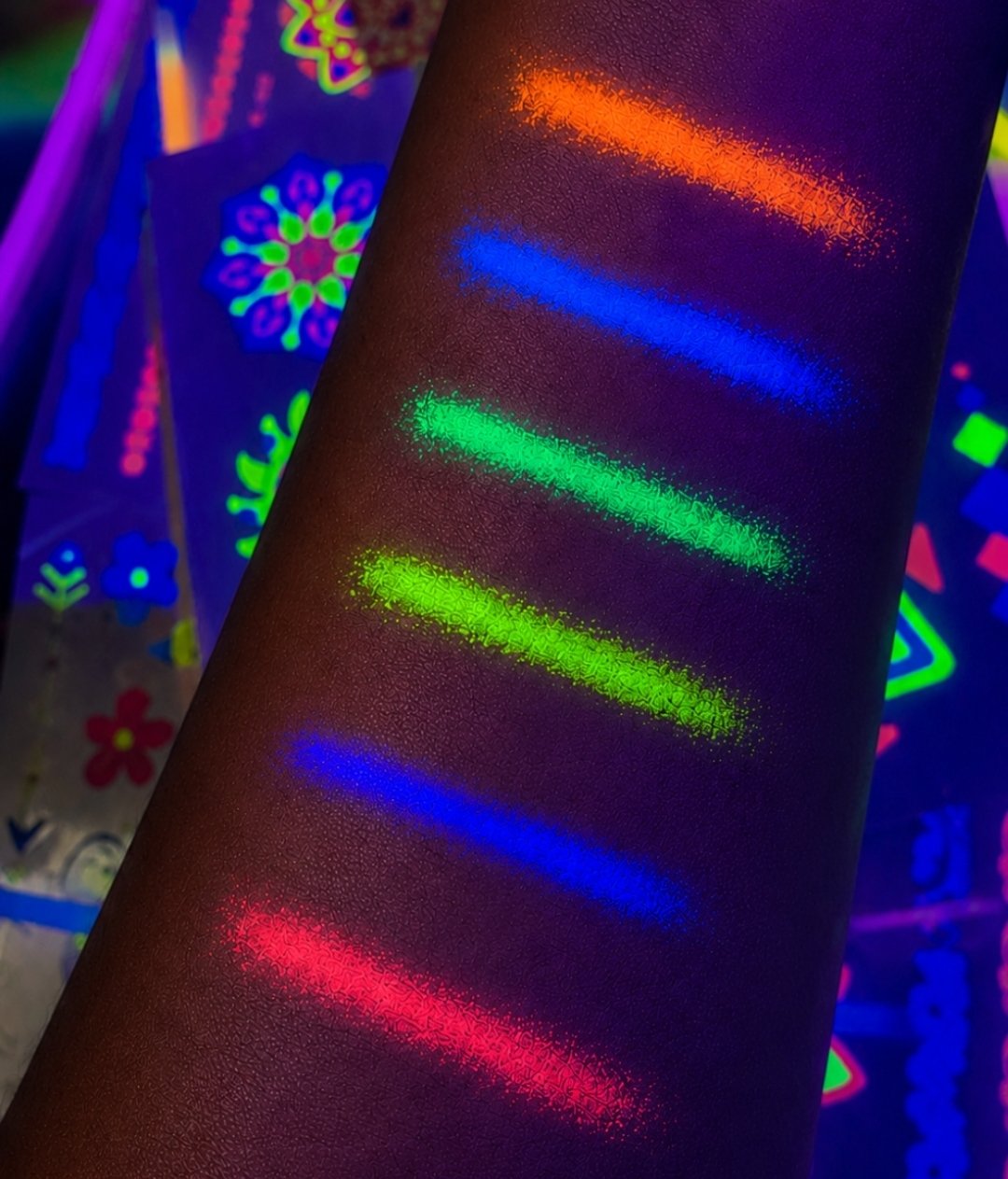 UV matte eyeshadow pigment