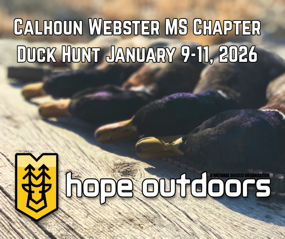 Calhoun/Webster MS Chapter   Duck Hunt