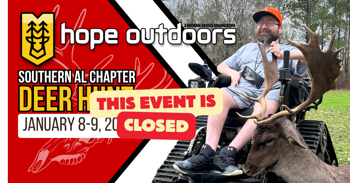 South AL Chapter | Deer Hunt                                                                      SORRY THIS EVENT IS CLOSED!!!